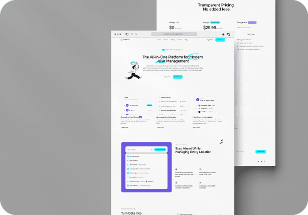 Compliance platform — screen layout A