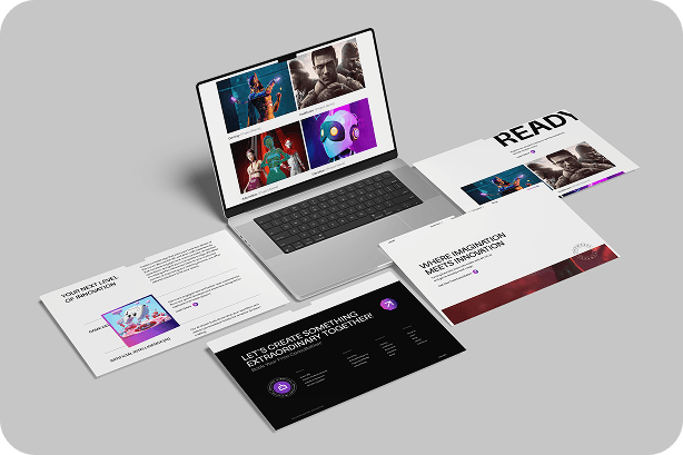 Dreamcast Interactive — homepage screen