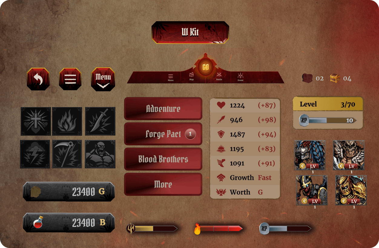 Dark Realms — character avatar B