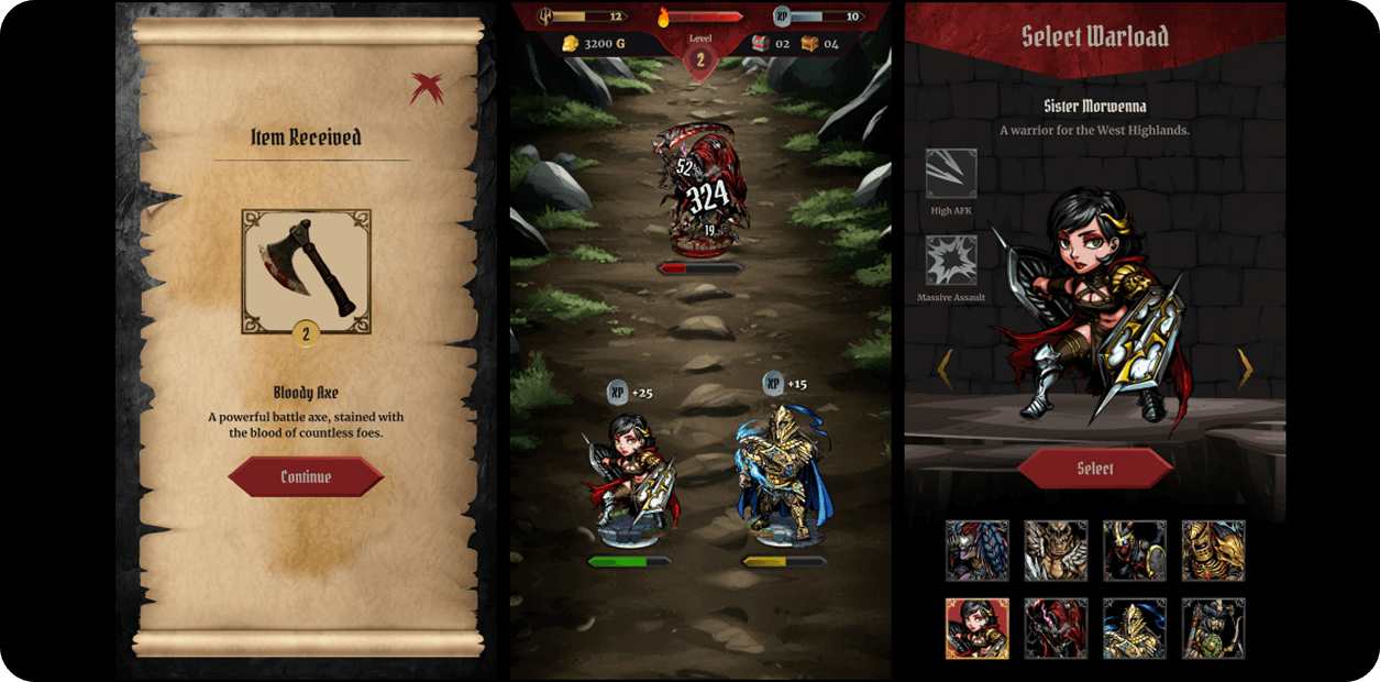 Dark Realms — character avatar C