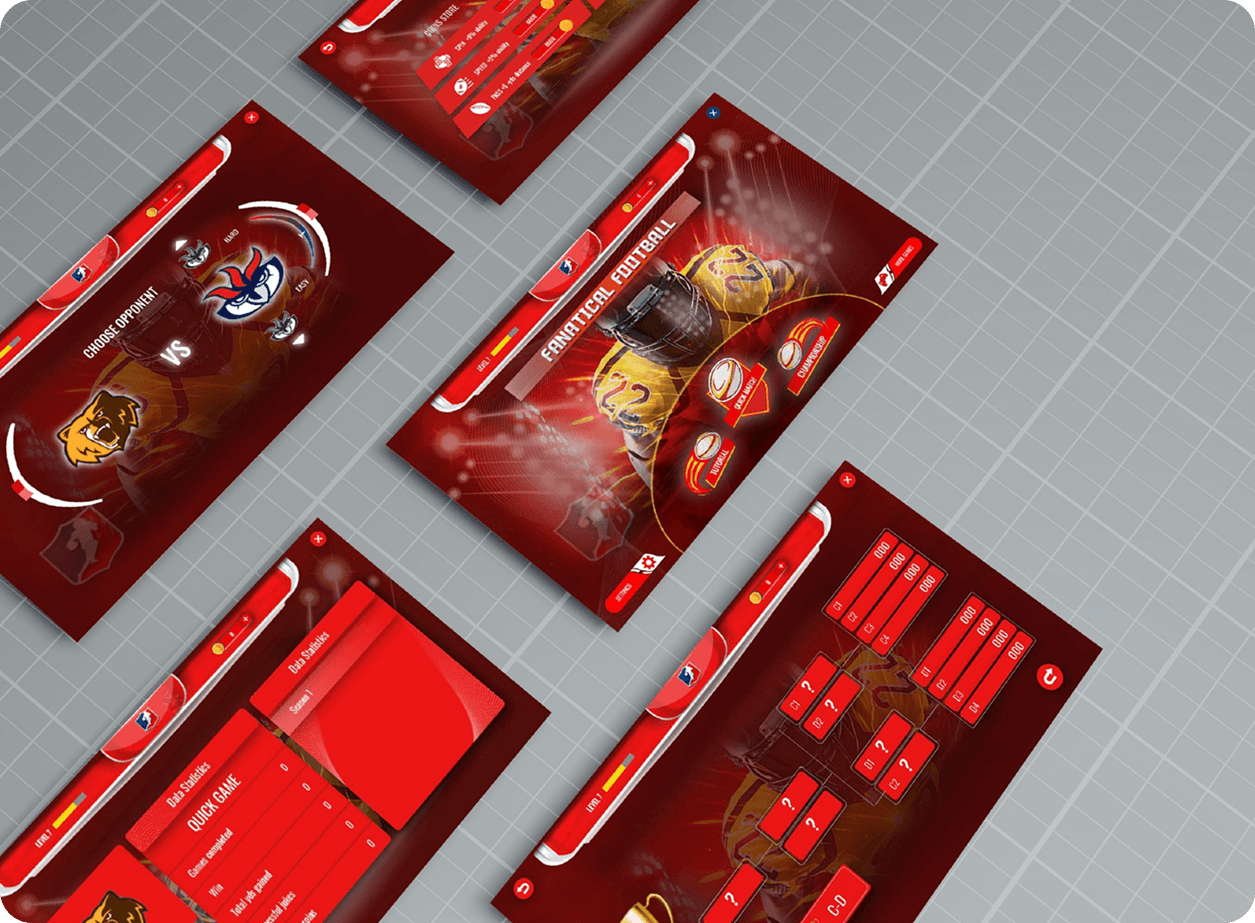 Game UI — casual jumping game screen B