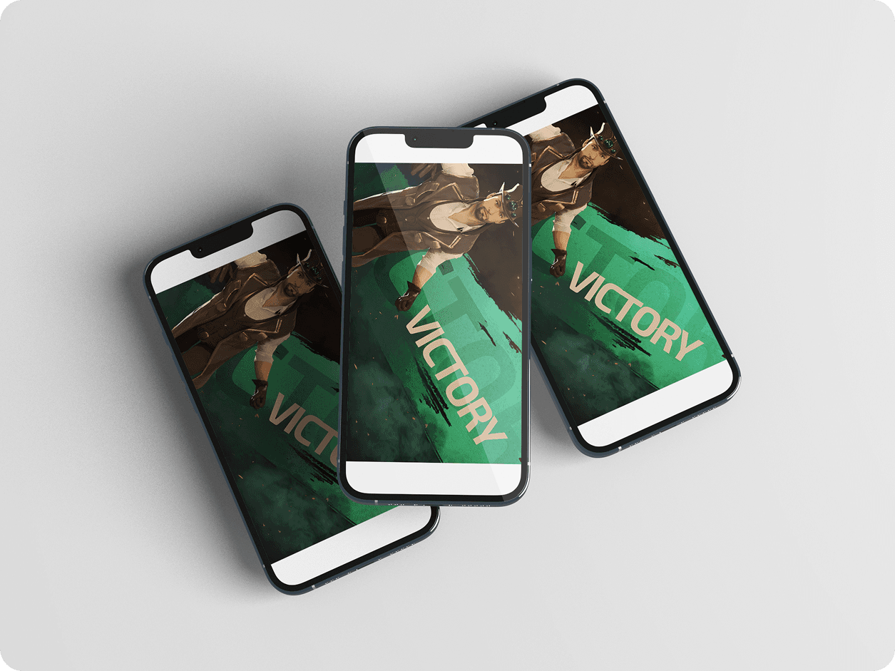 Karnak Legacy — victory screen