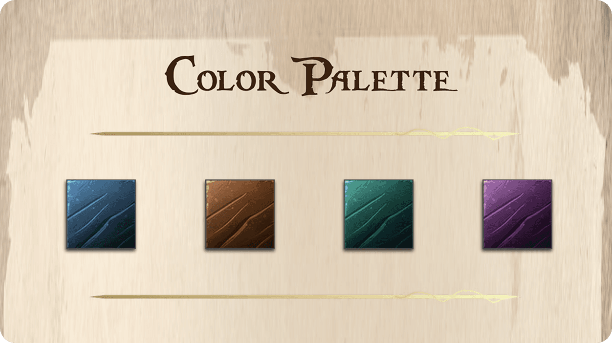 Mythyx — color palette swatches