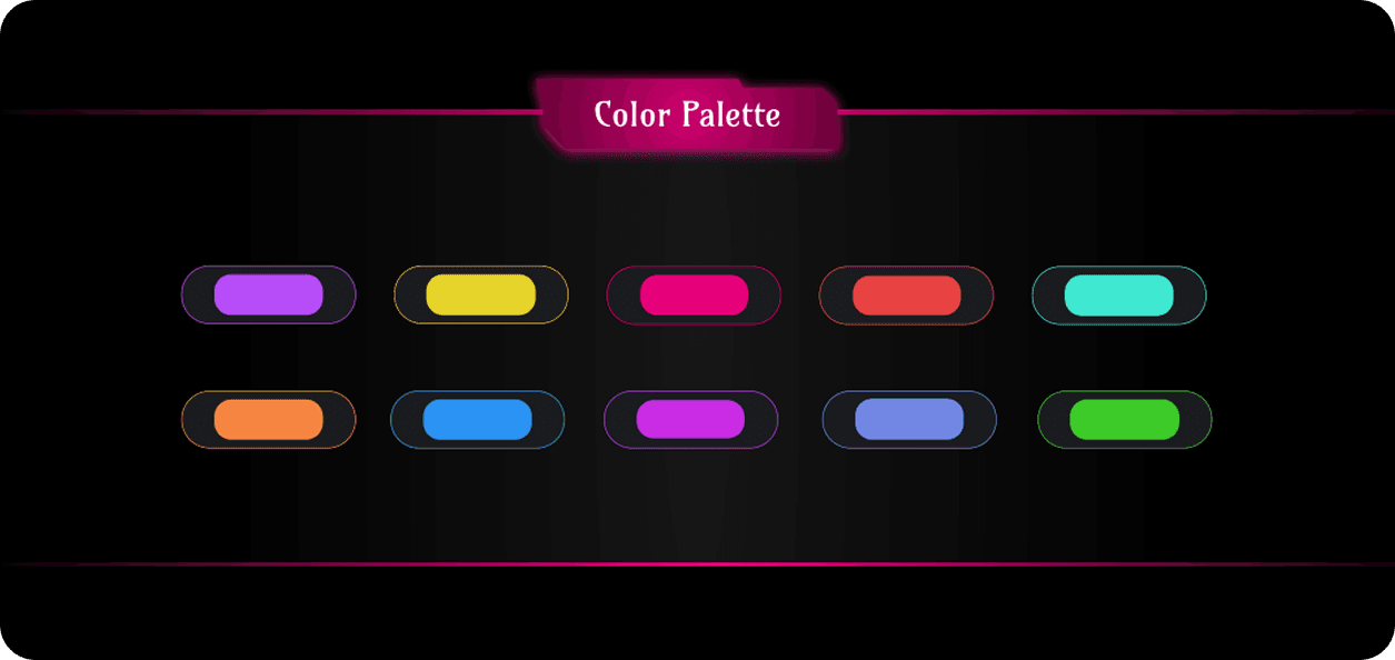 Poker game — UI kit showing icons and HUD elements