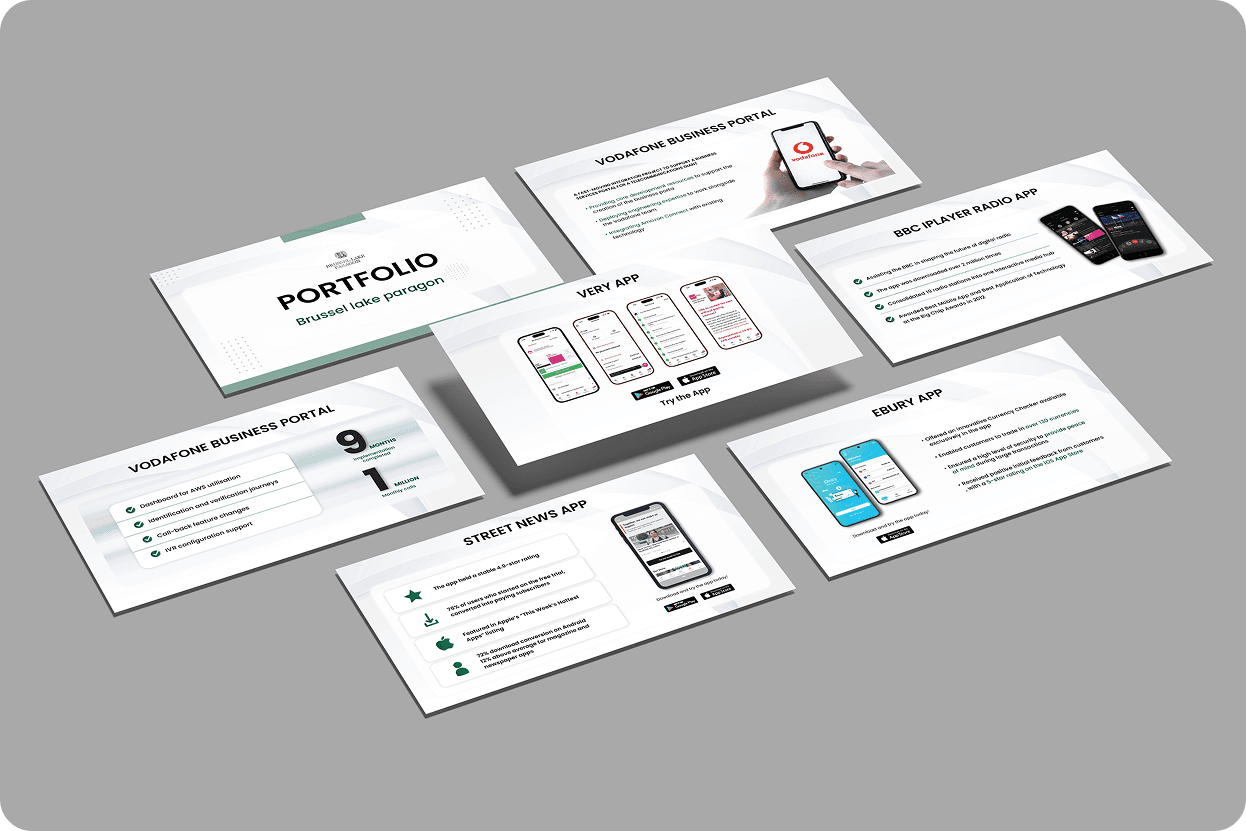 Corporate portfolio presentation image 2