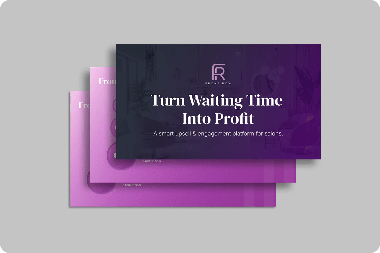 Front Row pitch deck image 1