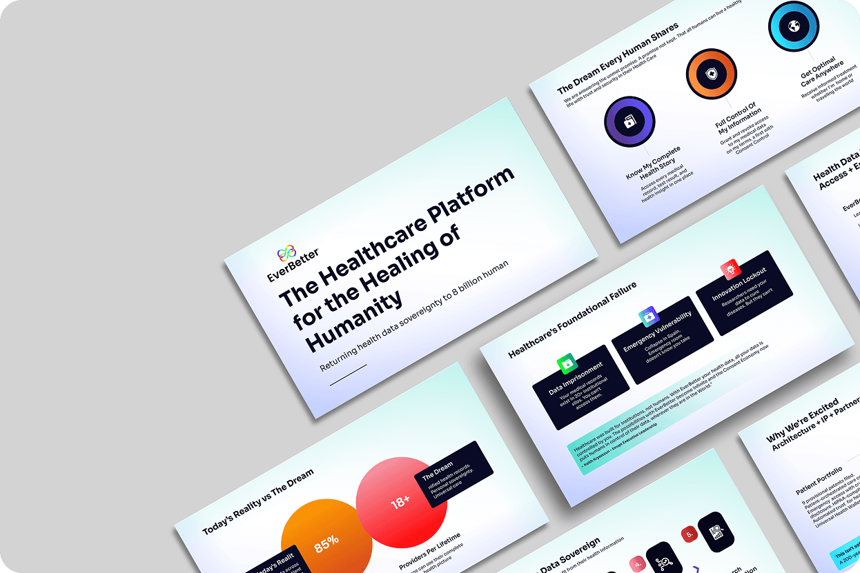 Healthcare pitch deck image 3
