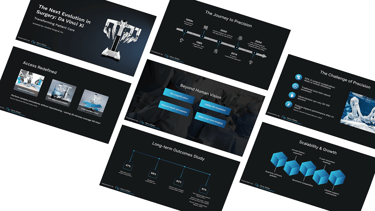 Robotic surgery presentation image 1