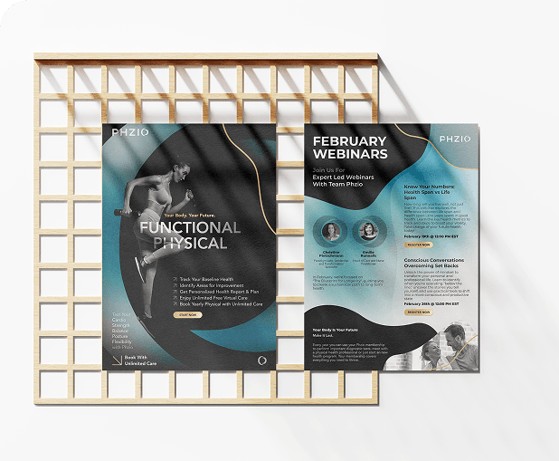 PHZIO poster design 1