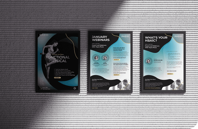 PHZIO poster design 4