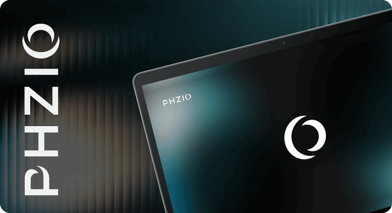 PHZIO web app — dashboard overview