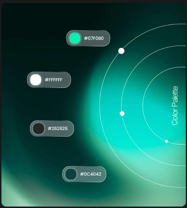 UrbanLink 360 color palette — primary and secondary brand colours