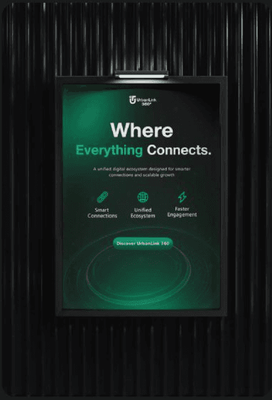 UrbanLink 360 poster — Where Everything Connects